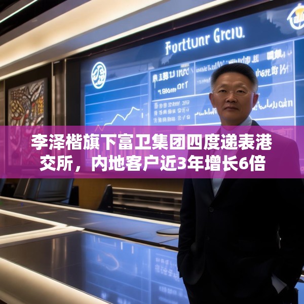 李泽楷旗下富卫集团四度递表港交所，内地客户近3年增长6倍