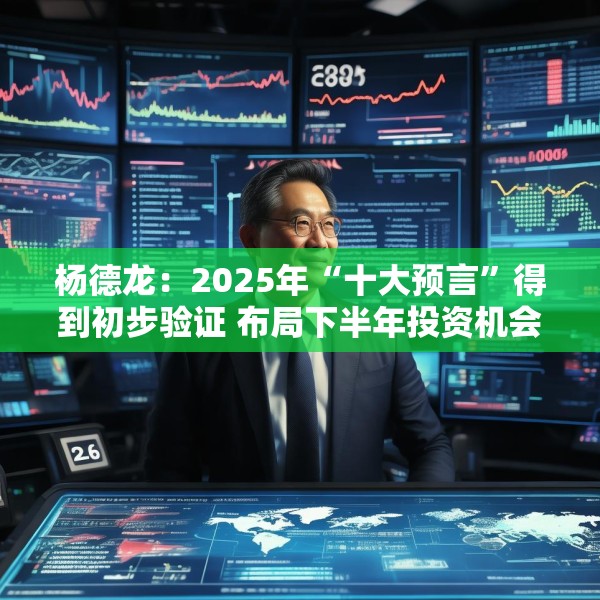 杨德龙：2025年“十大预言”得到初步验证 布局下半年投资机会