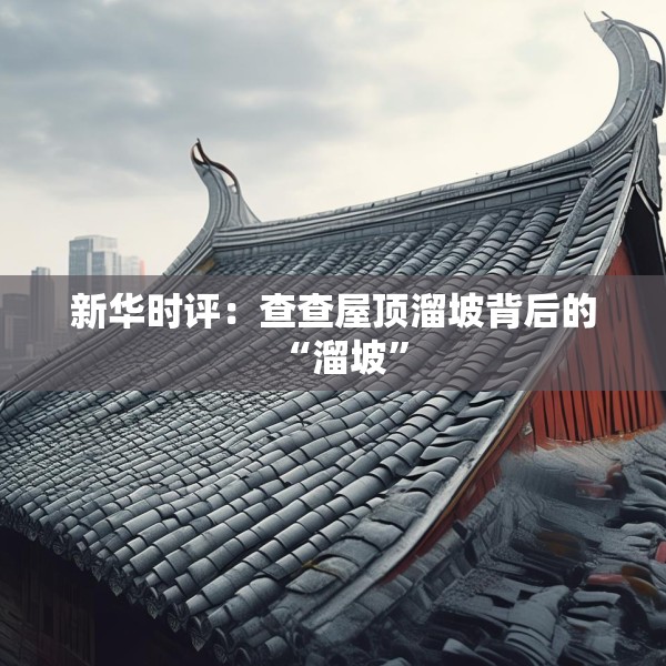 新华时评：查查屋顶溜坡背后的“溜坡”