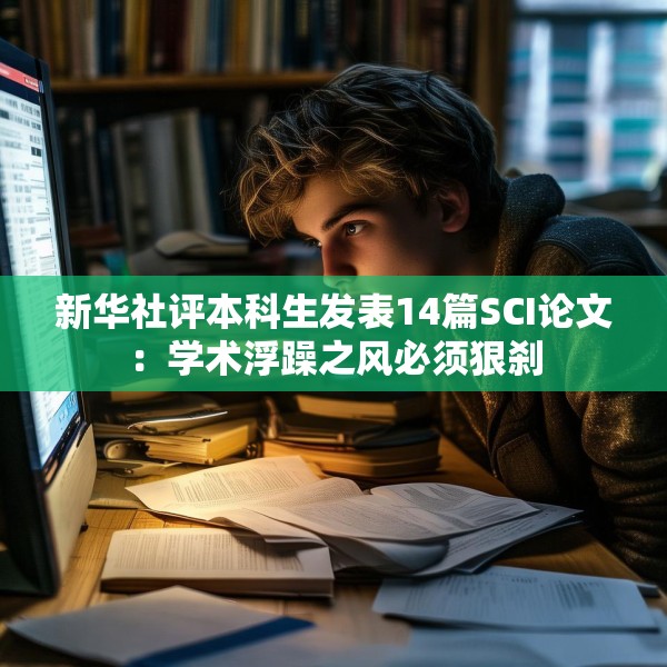 新华社评本科生发表14篇SCI论文：学术浮躁之风必须狠刹
