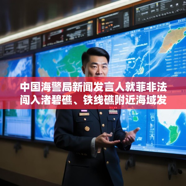 中国海警局新闻发言人就菲非法闯入渚碧礁、铁线礁附近海域发表谈话