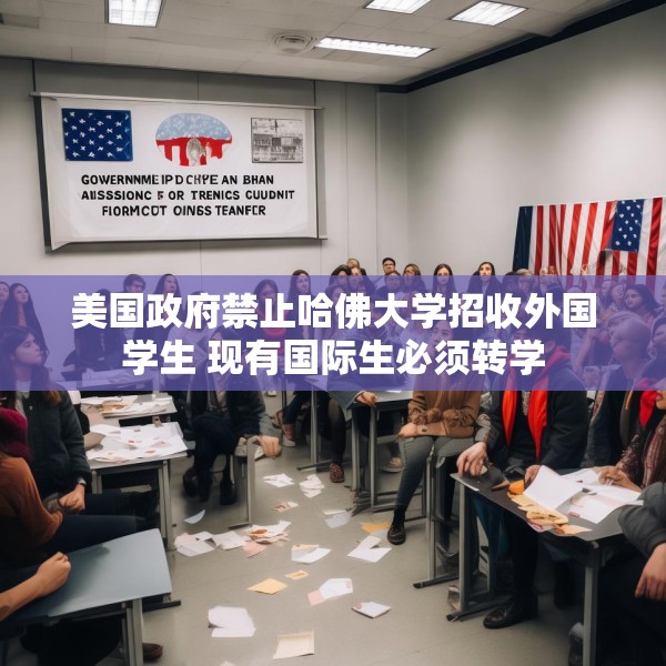 美国政府禁止哈佛大学招收外国学生 现有国际生必须转学