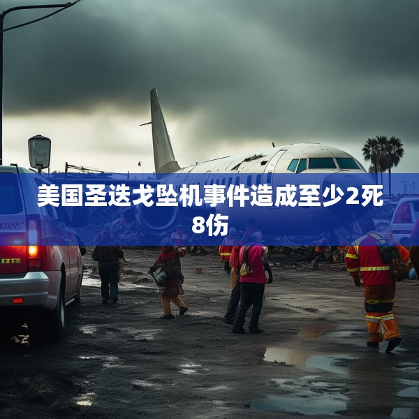 美国圣迭戈坠机事件造成至少2死8伤