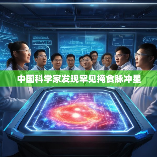 中国科学家发现罕见掩食脉冲星