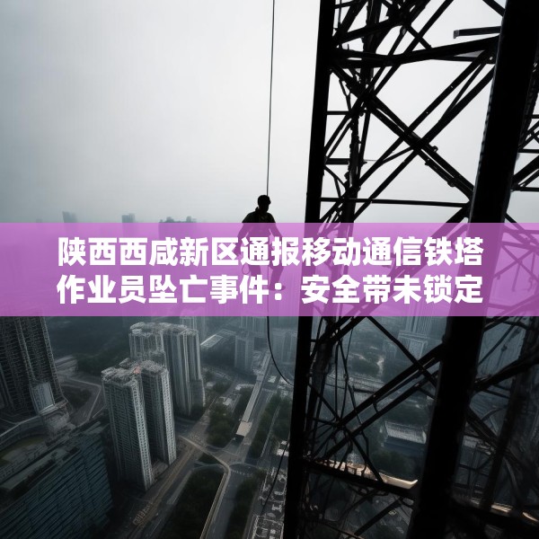 陕西西咸新区通报移动通信铁塔作业员坠亡事件：安全带未锁定在铁塔上