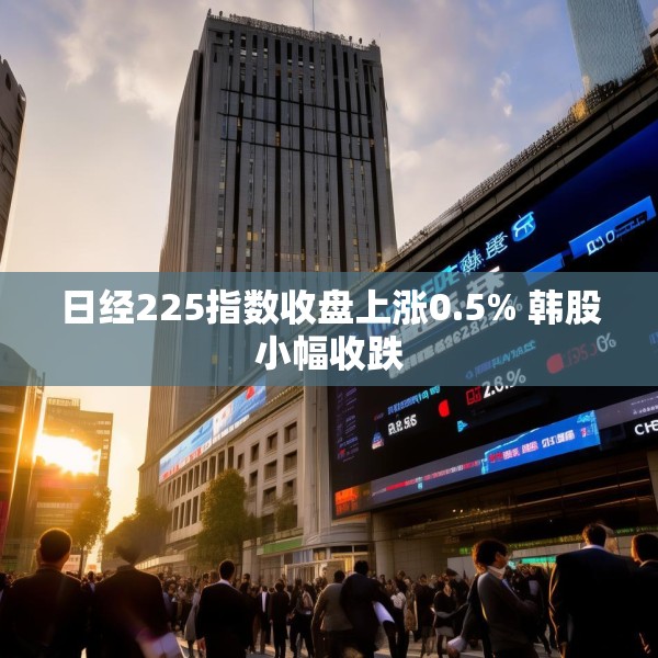 日经225指数收盘上涨0.5% 韩股小幅收跌