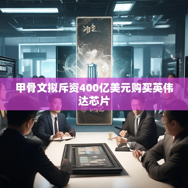 甲骨文拟斥资400亿美元购买英伟达芯片