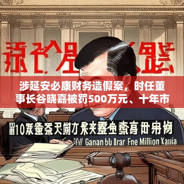 涉延安必康财务造假案，时任董事长谷晓嘉被罚500万元、十年市场禁入