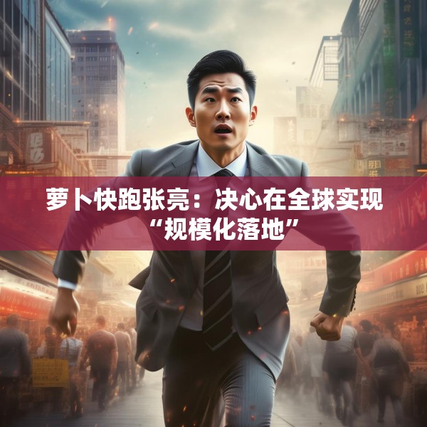 萝卜快跑张亮：决心在全球实现“规模化落地”