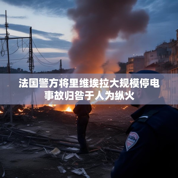 法国警方将里维埃拉大规模停电事故归咎于人为纵火