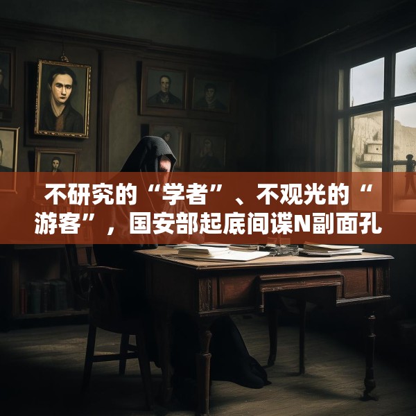 不研究的“学者”、不观光的“游客”，国安部起底间谍N副面孔