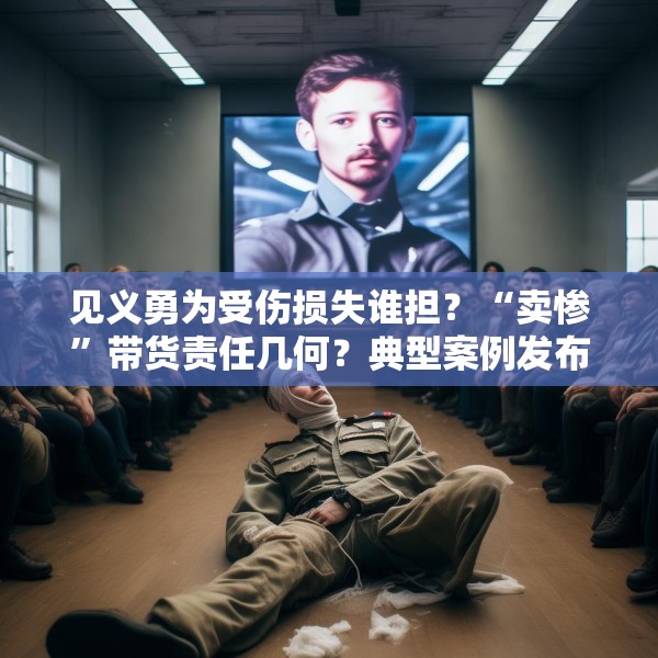 见义勇为受伤损失谁担？“卖惨”带货责任几何？典型案例发布