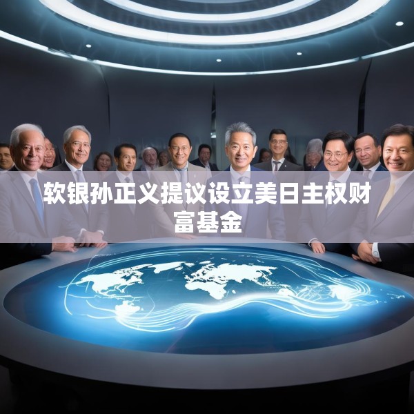 软银孙正义提议设立美日主权财富基金