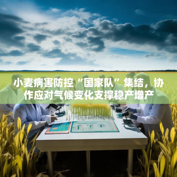小麦病害防控“国家队”集结，协作应对气候变化支撑稳产增产