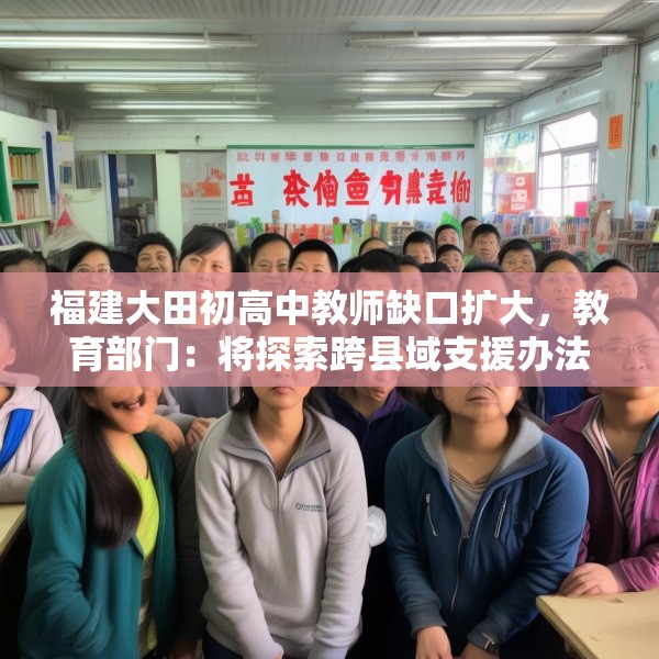 福建大田初高中教师缺口扩大，教育部门：将探索跨县域支援办法