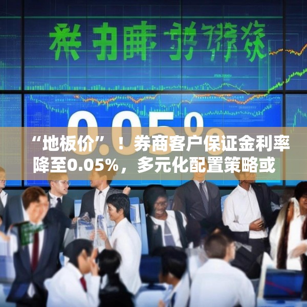 “地板价” ！券商客户保证金利率降至0.05%，多元化配置策略或将破局