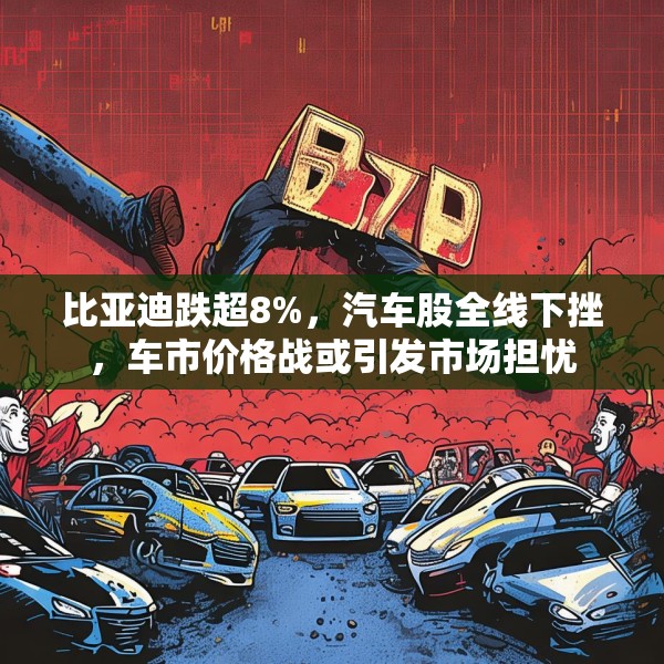 比亚迪跌超8%，汽车股全线下挫，车市价格战或引发市场担忧