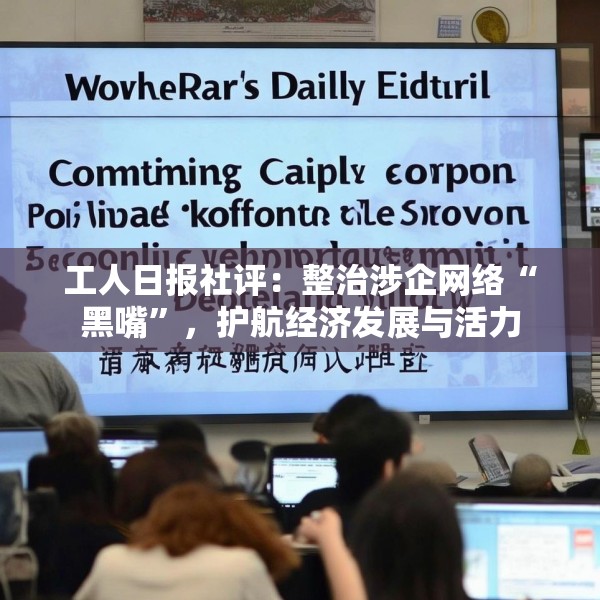 工人日报社评：整治涉企网络“黑嘴”，护航经济发展与活力