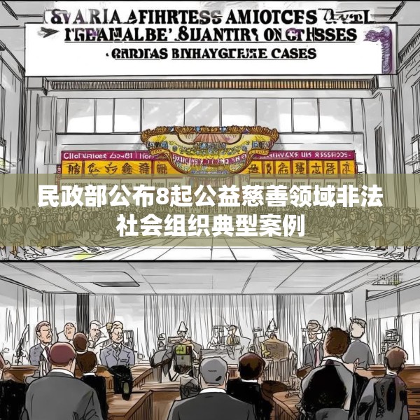 民政部公布8起公益慈善领域非法社会组织典型案例