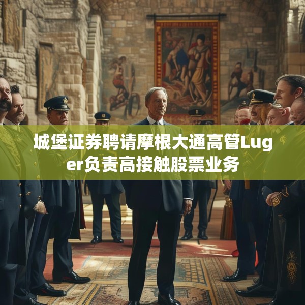 城堡证券聘请摩根大通高管Luger负责高接触股票业务