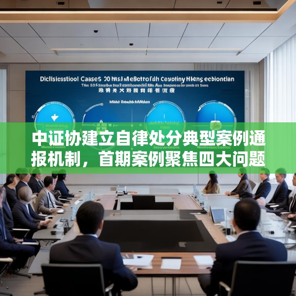 中证协建立自律处分典型案例通报机制，首期案例聚焦四大问题