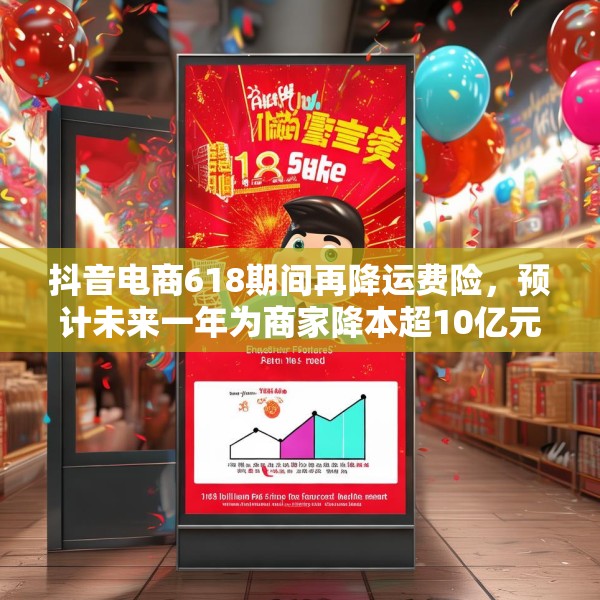 抖音电商618期间再降运费险，预计未来一年为商家降本超10亿元