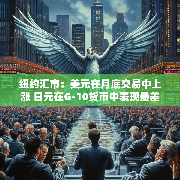 纽约汇市：美元在月底交易中上涨 日元在G-10货币中表现最差