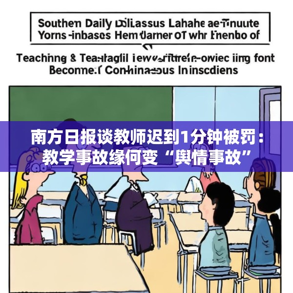 南方日报谈教师迟到1分钟被罚：教学事故缘何变“舆情事故”