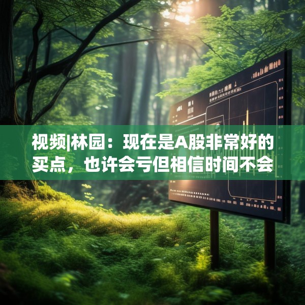 视频|林园：现在是A股非常好的买点，也许会亏但相信时间不会长，要算大账，不要算小账