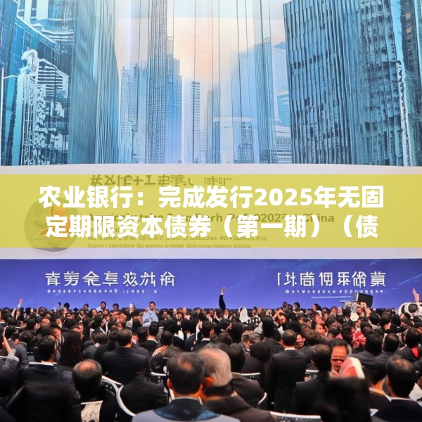 农业银行：完成发行2025年无固定期限资本债券（第一期）（债券通）