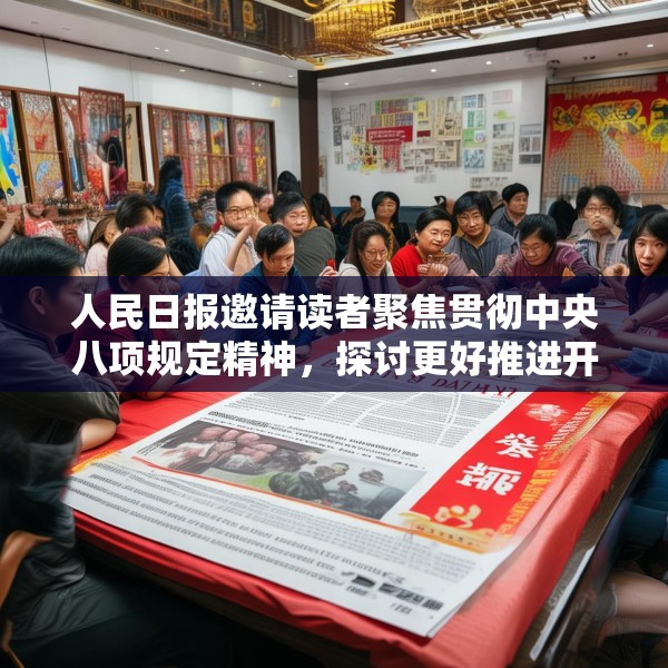 人民日报邀请读者聚焦贯彻中央八项规定精神，探讨更好推进开门教育