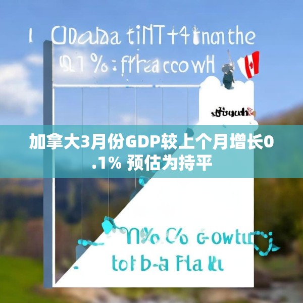 加拿大3月份GDP较上个月增长0.1% 预估为持平