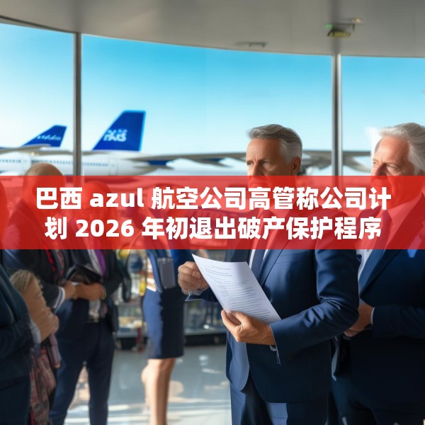 巴西 azul 航空公司高管称公司计划 2026 年初退出破产保护程序