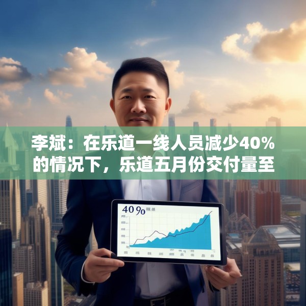 李斌：在乐道一线人员减少40%的情况下，乐道五月份交付量至少会增长40%