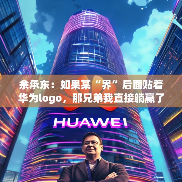 余承东：如果某“界”后面贴着华为logo，那兄弟我直接躺赢了