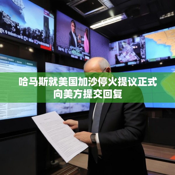 哈马斯就美国加沙停火提议正式向美方提交回复
