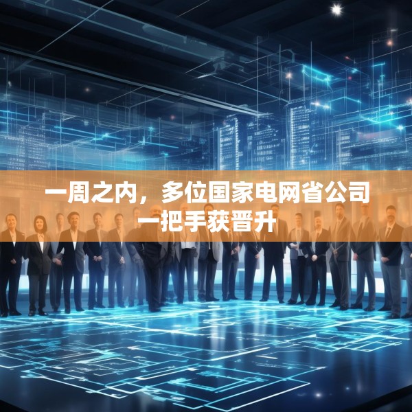 一周之内，多位国家电网省公司一把手获晋升
