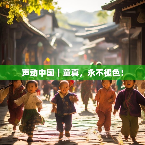 声动中国丨童真，永不褪色！