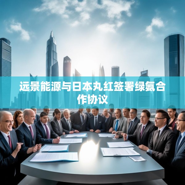 远景能源与日本丸红签署绿氨合作协议