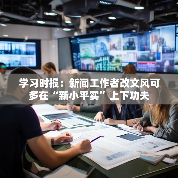 学习时报：新闻工作者改文风可多在“新小平实”上下功夫