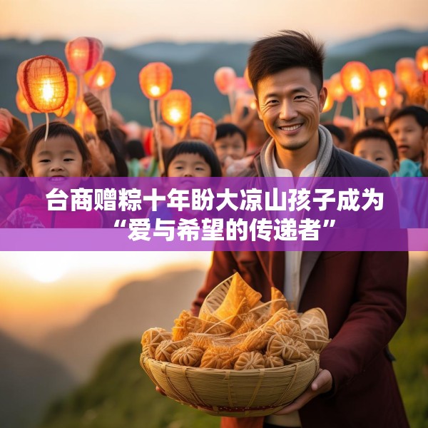 台商赠粽十年盼大凉山孩子成为“爱与希望的传递者”