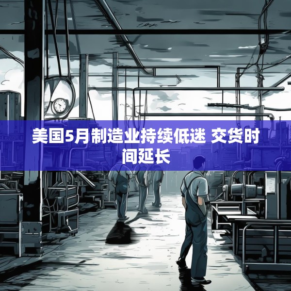 美国5月制造业持续低迷 交货时间延长