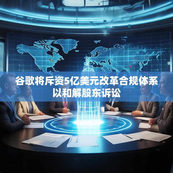 谷歌将斥资5亿美元改革合规体系以和解股东诉讼