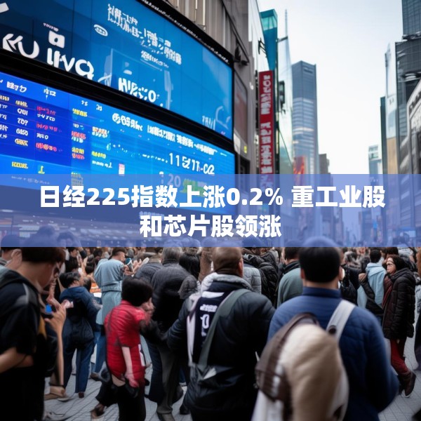 日经225指数上涨0.2% 重工业股和芯片股领涨
