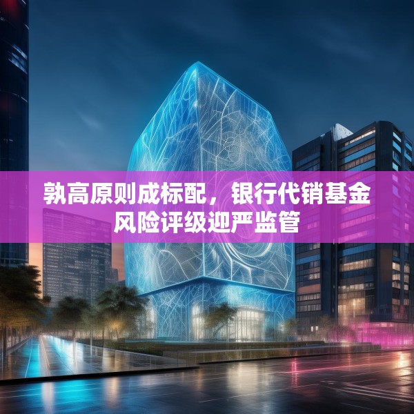 孰高原则成标配，银行代销基金风险评级迎严监管