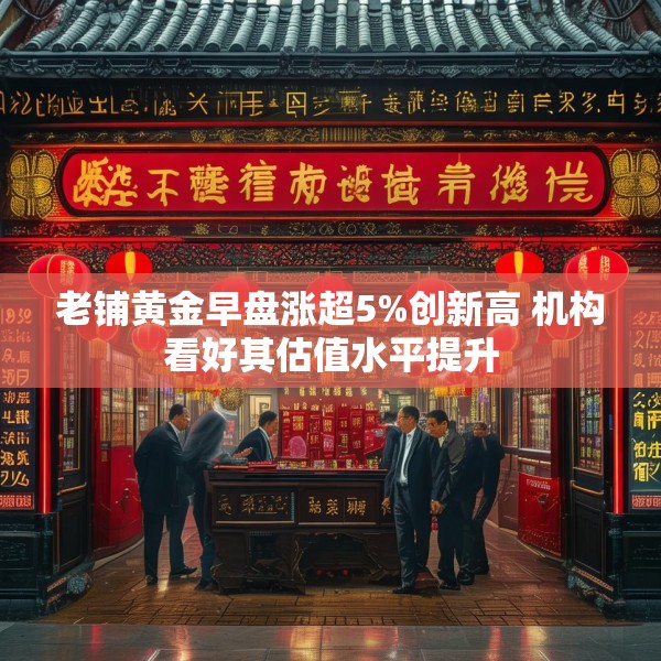 老铺黄金早盘涨超5%创新高 机构看好其估值水平提升