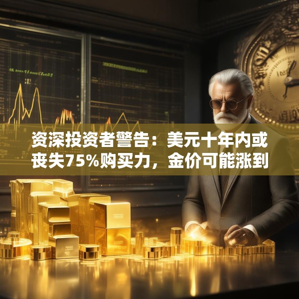 资深投资者警告：美元十年内或丧失75%购买力，金价可能涨到12000美元