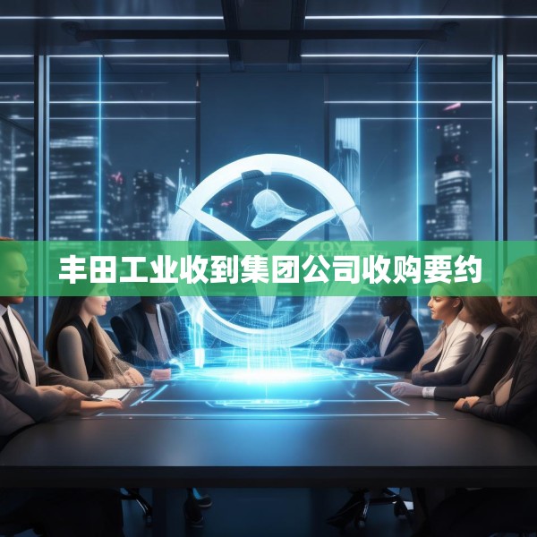丰田工业收到集团公司收购要约