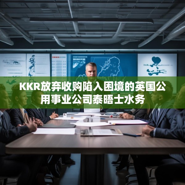 KKR放弃收购陷入困境的英国公用事业公司泰晤士水务