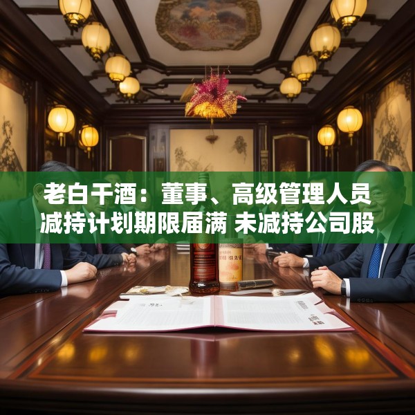 老白干酒：董事、高级管理人员减持计划期限届满 未减持公司股份